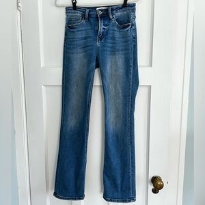 Lovervet by Vervet Bootcut Jeans – Medium Wash – Size 27 – Stretch Denim